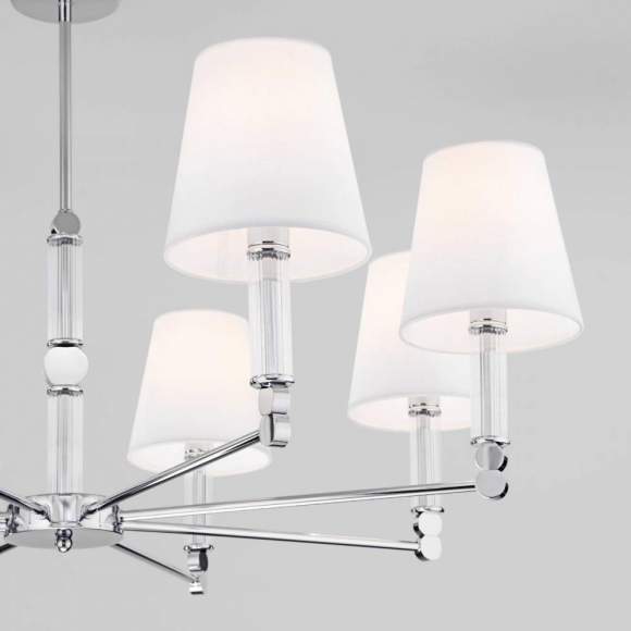 Люстра на штанге Eurosvet 60145/8 хром (a061956)