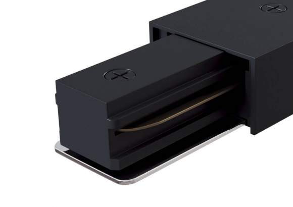 Боковое питание для однофазного шинопровода Maytoni Accessories for tracks TRA001B-11B Боковое питание для однофазного шинопровода Maytoni Accessories for tracks TRA001B-11B