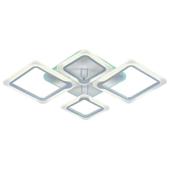 Светодиодная люстра с ПДУ Profit Light 8050/2+2 WHT 92W+10W RGB Светодиодная люстра с ПДУ Profit Light 8050/2+2 WHT 92W+10W RGB