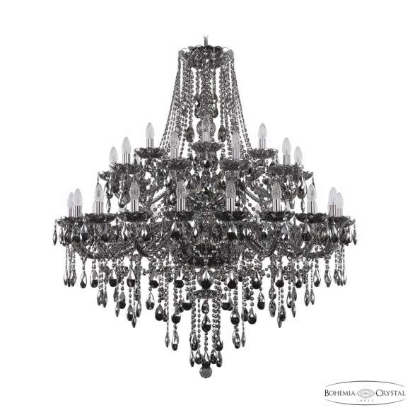 Люстра подвесная Bohemia Ivele Crystal 1415/20+10+5/400/2d Ni M781