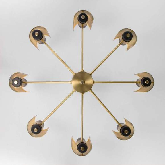 Потолочная люстра ЕВРОСВЕТ Grino 70139/8 латунь (a057941) Потолочная люстра ЕВРОСВЕТ Grino 70139/8 латунь (a057941)