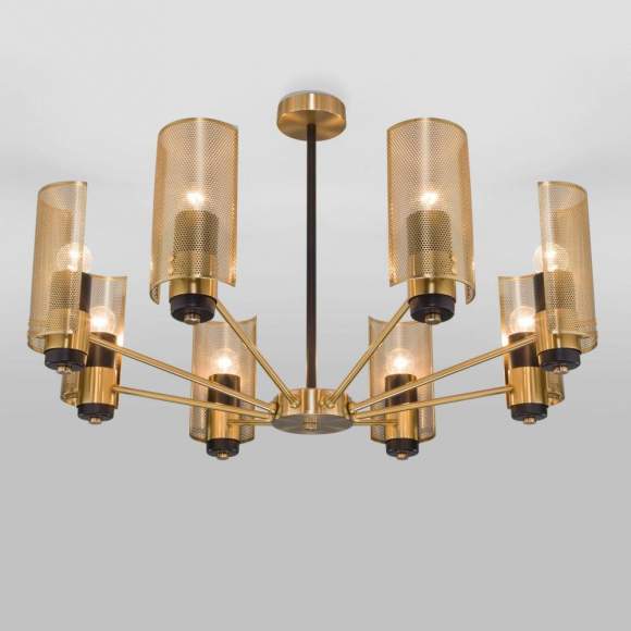 Потолочная люстра ЕВРОСВЕТ Grino 70139/8 латунь (a057941) Потолочная люстра ЕВРОСВЕТ Grino 70139/8 латунь (a057941)