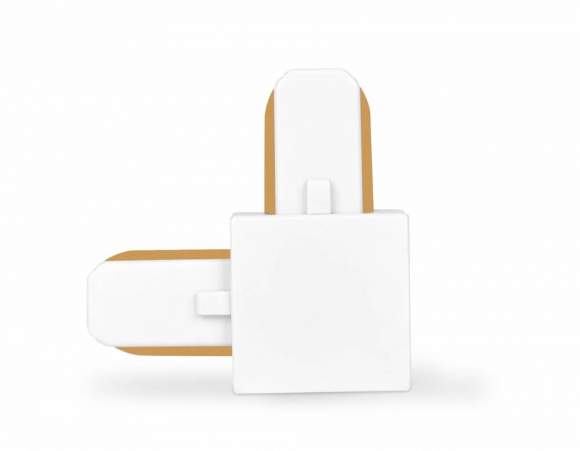 Соединитель L-образный для однофазного шиноровода Ambrella light Track System GL7070 WH Соединитель L-образный для однофазного шиноровода Ambrella light Track System GL7070 WH