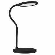 Сенсорная настольная лампа с USB и диммером Uniel TLD-553 Black/LED/400Lm/4500K/Dimmer/USB (UL-00003339)