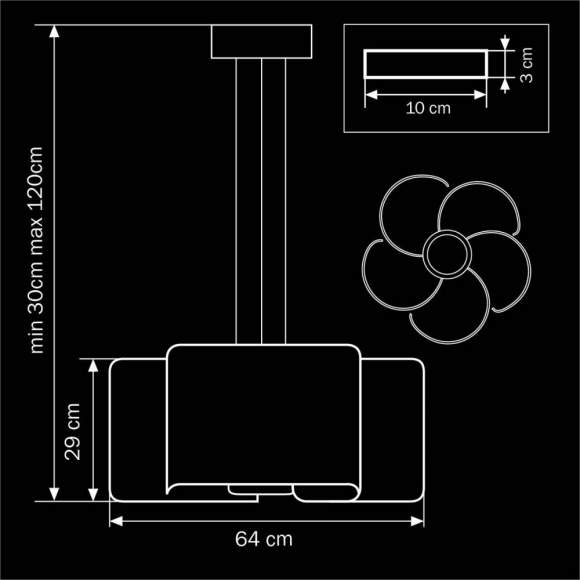 811152 Подвесная люстра Light Star PITTORE Simple Light