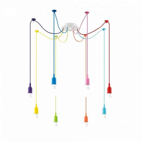 Подвесная люстра-паук Lumion Lotte с поддержкой Маруся 3719/8-М Подвесная люстра-паук Lumion Lotte с поддержкой Маруся 3719/8-М