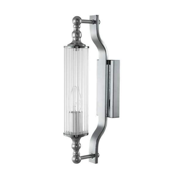 Бра Crystal Lux с лампочкой TOMAS AP1 CHROME+Lamps E14 Свеча Бра Crystal Lux с лампочкой TOMAS AP1 CHROME+Lamps E14 Свеча