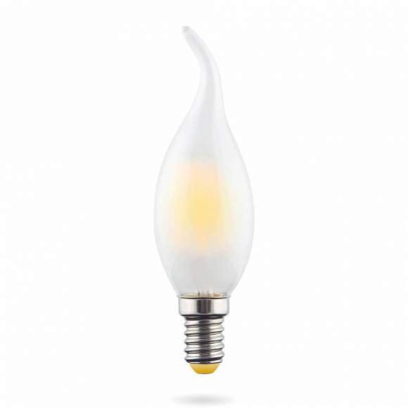 Филаментная светодиодная лампа E14 6W 2800К (теплый) Crystal Voltega 7025