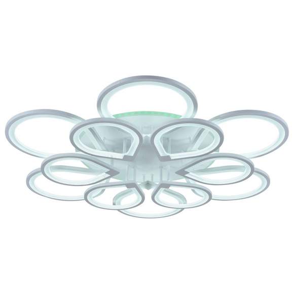 Светодиодная диммируемая люстра с ПДУ Profit Light 8000/6+6 WHT Светодиодная диммируемая люстра с ПДУ Profit Light 8000/6+6 WHT