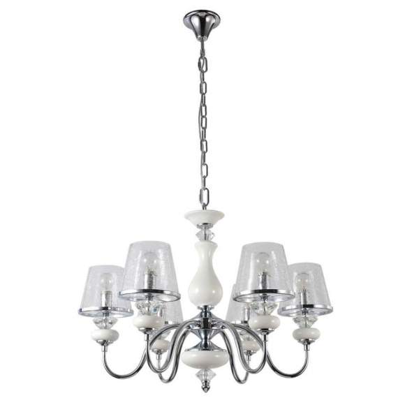 Подвесная люстра Crystal Lux с лампочками Betis SP-PL6+Lamps E14 P45