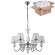 Подвесная люстра Crystal Lux с лампочками Betis SP-PL6+Lamps E14 P45