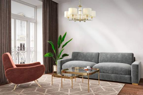 Люстра подвесная Maytoni Alloro MOD088PL-06BS Люстра подвесная Maytoni Alloro MOD088PL-06BS