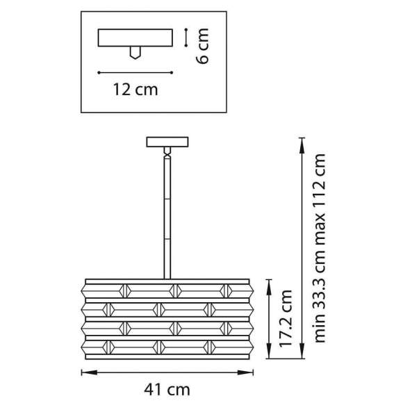 Люстра на штанге Lightstar Amerigo 746048