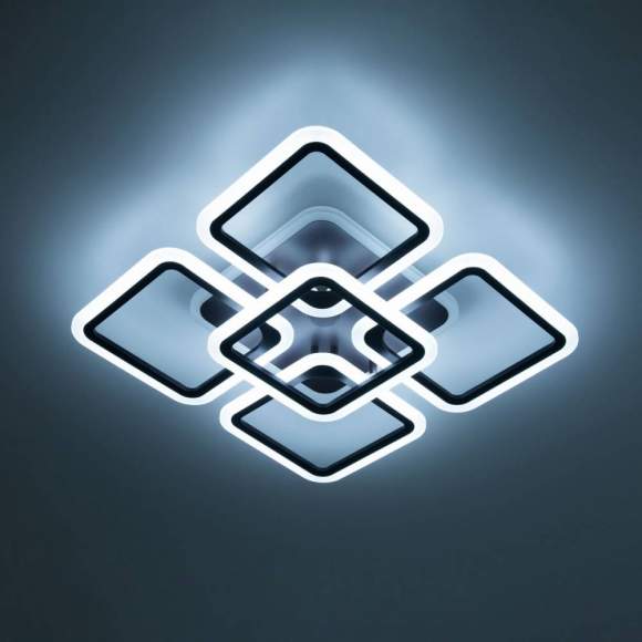 Потолочная светодиодная люстра с голосовым управлением Citilux Марсель Смарт CL232A155E