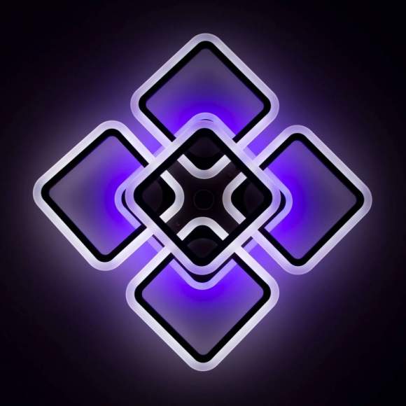 Потолочная светодиодная люстра с голосовым управлением Citilux Марсель Смарт CL232A155E