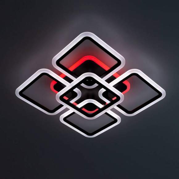 Потолочная светодиодная люстра с голосовым управлением Citilux Марсель Смарт CL232A155E