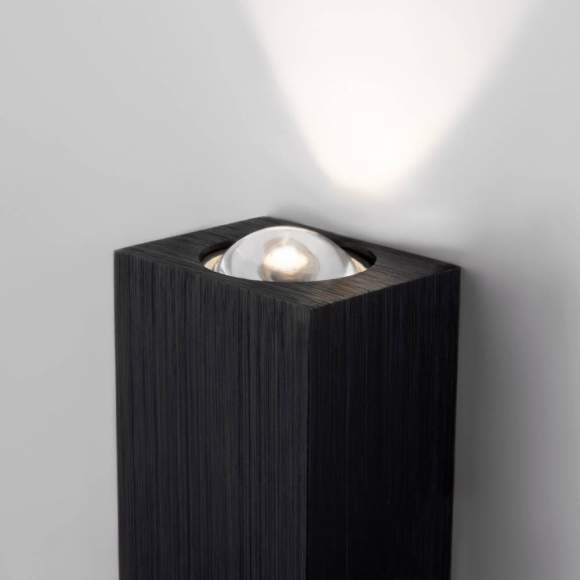 Настенный светодиодный светильник Elektrostandard Petite LED 40110/LED черный (a056599)