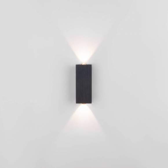 Настенный светодиодный светильник Elektrostandard Petite LED 40110/LED черный (a056599)