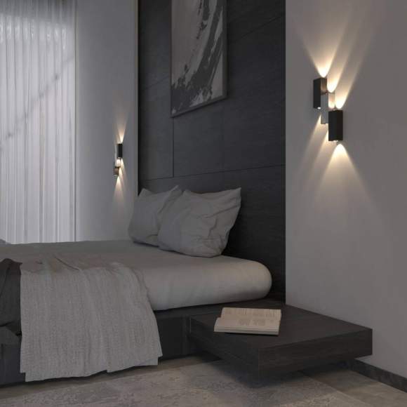 Настенный светодиодный светильник Elektrostandard Petite LED 40110/LED черный (a056599)