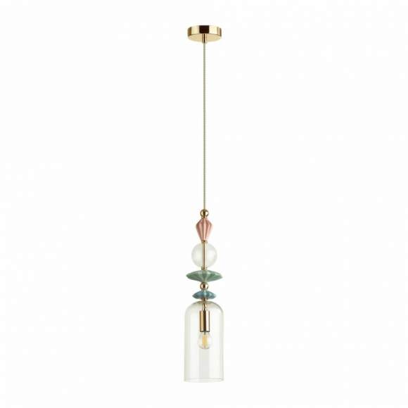 Подвесной светильник с лампочкой Odeon Light Bizet 4855/1+Lamps E14 P45