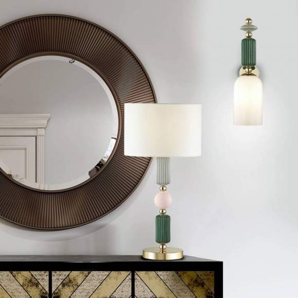 Настольная лампа с лампочкой Odeon Light Candy 4861/1T+Lamps E27 P45 Настольная лампа с лампочкой Odeon Light Candy 4861/1T+Lamps E27 P45