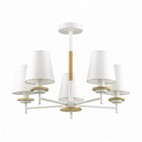 Люстра на штанге с лампочками Lumion Betsy 4497/5C+Lamps E14 Свеча Люстра на штанге с лампочками Lumion Betsy 4497/5C+Lamps E14 Свеча