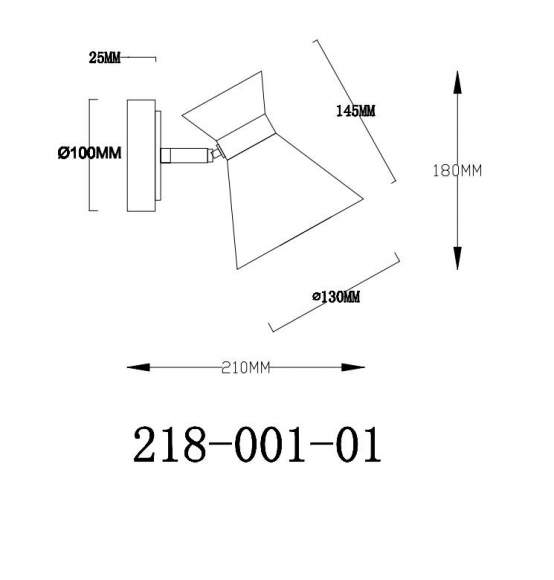 Спот Velante 218-001-01