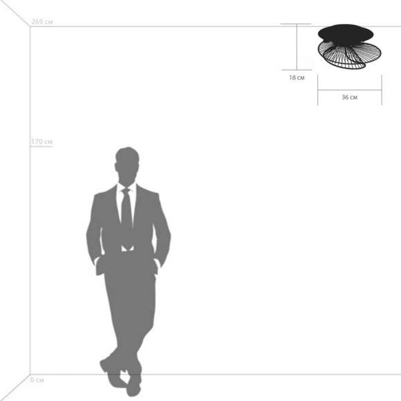 Потолочный светильник Zeta Lightstar 728133 Потолочный светильник Zeta Lightstar 728133