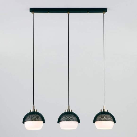 Подвесной светильник Евросвет Nocciola 50106/3 античная бронза/черный a044691