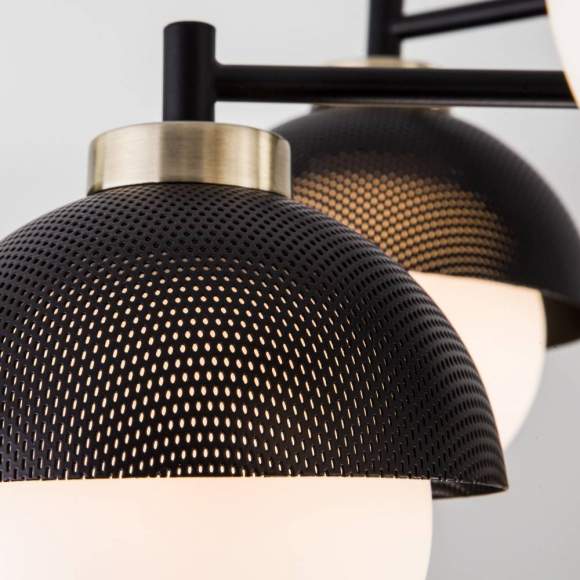 Потолочная люстра Евросвет Nocciola 70106/8 черный a044935