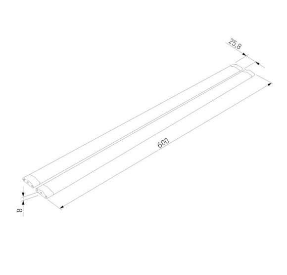 Мебельный светодиодный светильник Led Stick Elektrostandard LTB75 (a053403) Мебельный светодиодный светильник Led Stick Elektrostandard LTB75 (a053403)