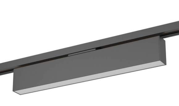 Однофазный LED светильник 10W 4000К для трека Denkirs DK6440-BK