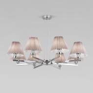 Подвесная люстра Peony Eurosvet 60136/8 хром/серый