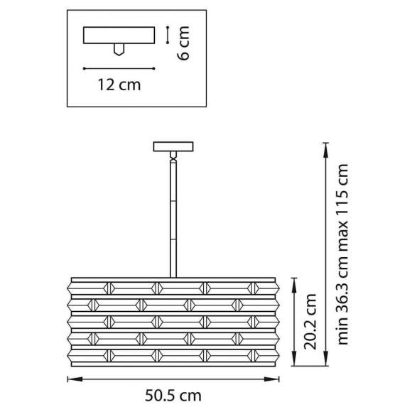 Люстра на штанге Lightstar Amerigo 746068 Люстра на штанге Lightstar Amerigo 746068