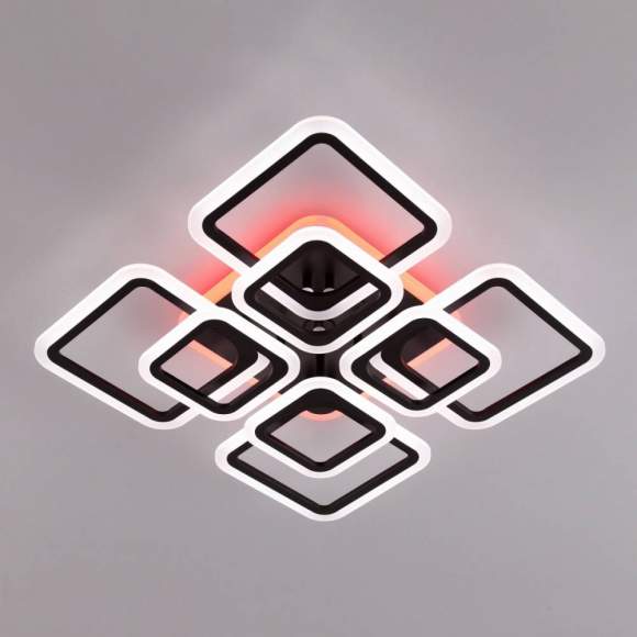 Потолочная светодиодная люстра с голосовым управлением Citilux Марсель Смарт CL232A185E