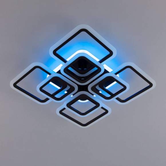 Потолочная светодиодная люстра с голосовым управлением Citilux Марсель Смарт CL232A185E