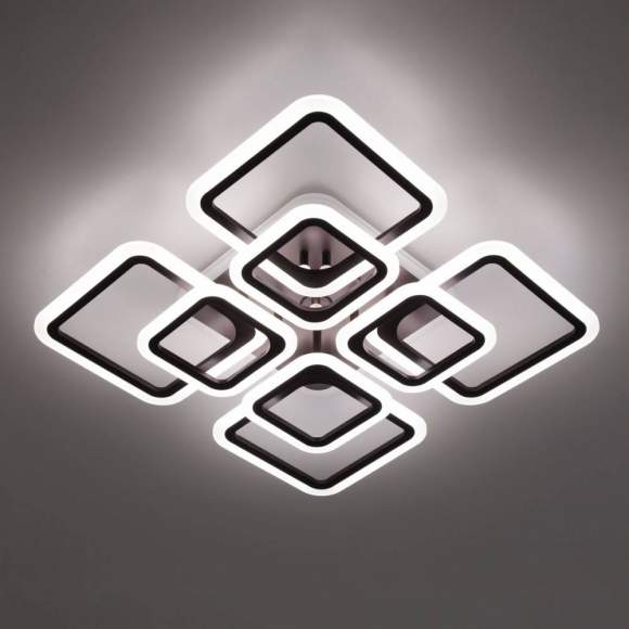 Потолочная светодиодная люстра с голосовым управлением Citilux Марсель Смарт CL232A185E