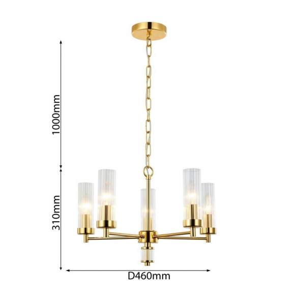 Подвесная люстра Favourite Aesthetic с поддержкой Алиса 2673-5P-A Подвесная люстра Favourite Aesthetic с поддержкой Алиса 2673-5P-A