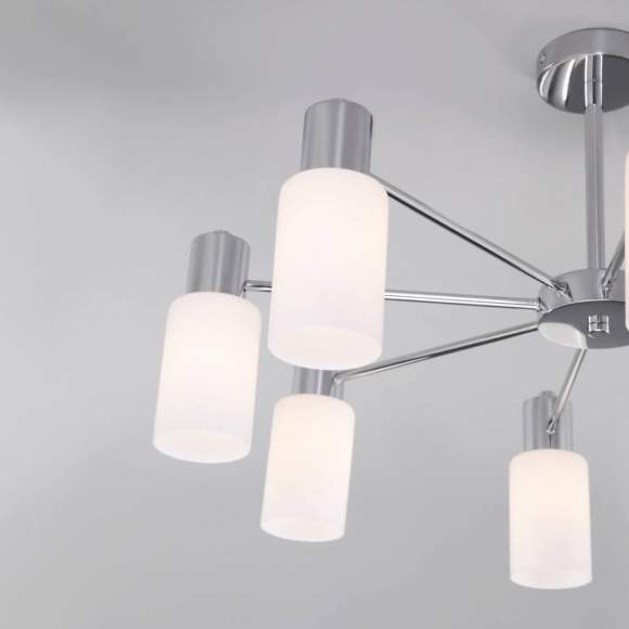 Потолочная люстра ЕВРОСВЕТ Vegga 70160/8 хром (a057110) Потолочная люстра ЕВРОСВЕТ Vegga 70160/8 хром (a057110)