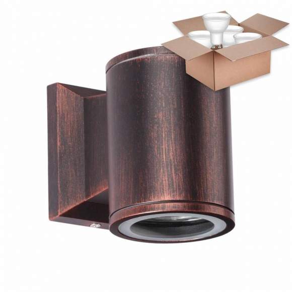 Уличный светильник с лампочкой Novotech Landscape 370406+Lamps Gu10