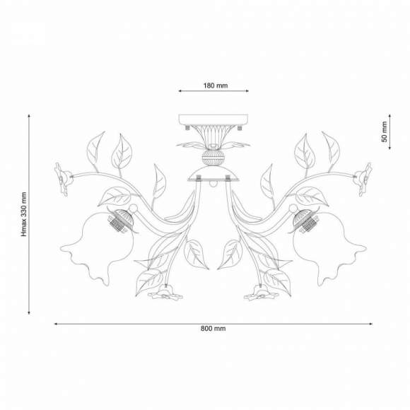 Fiori Di Rose 114.8 Потолочная люстра Lucia Tucci Fiori Di Rose 114.8 Потолочная люстра Lucia Tucci
