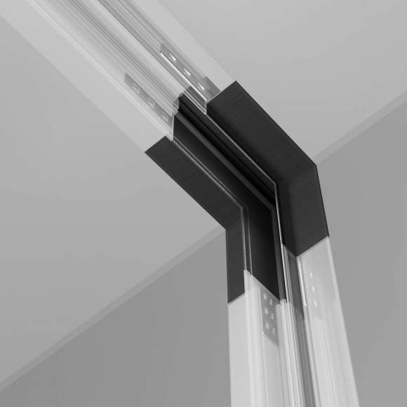 Угловой коннектор для магнитного шинопровода Magnetic track system Technical TRA034CL-42B Угловой коннектор для магнитного шинопровода Magnetic track system Technical TRA034CL-42B