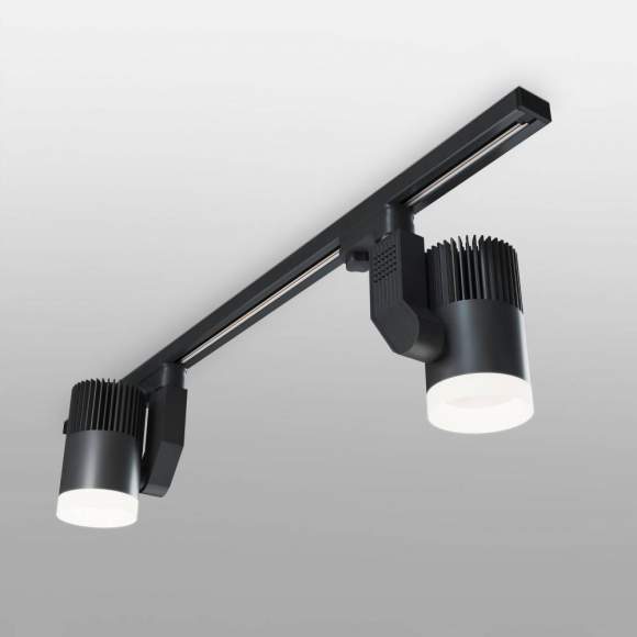 Однофазный LED светильник 20W 4200К для трека Accord Elektrostandard Accord Черный 20W 4200K (LTB36) однофазный (a043917)