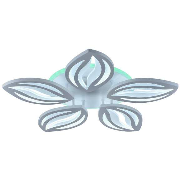 Светодиодная люстра с ПДУ Profit Light 8021/5 WHT 100W+7W RGB Светодиодная люстра с ПДУ Profit Light 8021/5 WHT 100W+7W RGB