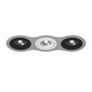 i639070607 Встраиваемый точечный светильник Intero 16 Triple Round Lightstar (комплект из 217639+217607+217606+217607)
