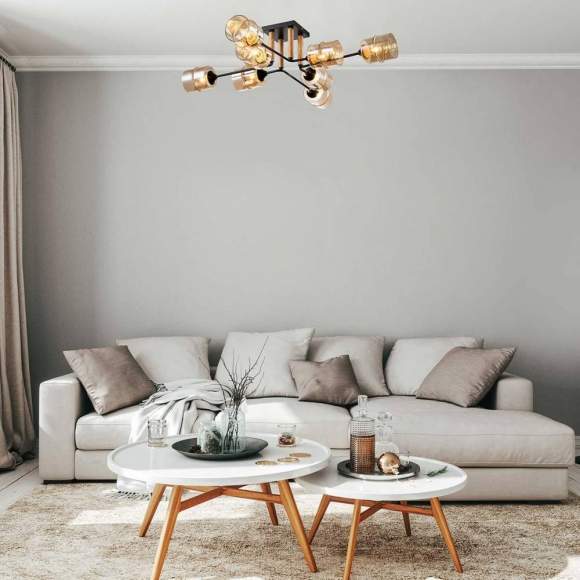 Потолочная люстра Escada Mondrian 699/8P Потолочная люстра Escada Mondrian 699/8P