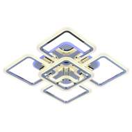 Светодиодная диммируемая люстра с ПДУ Profit Light 8075/4+1 CHR