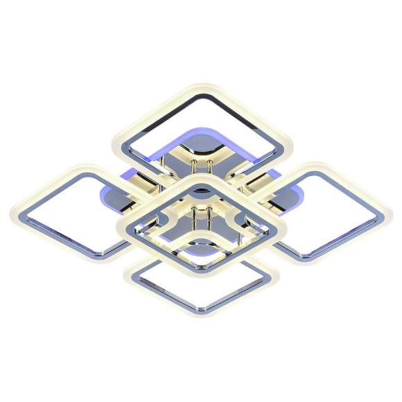 Светодиодная диммируемая люстра с ПДУ Profit Light 8075/4+1 CHR