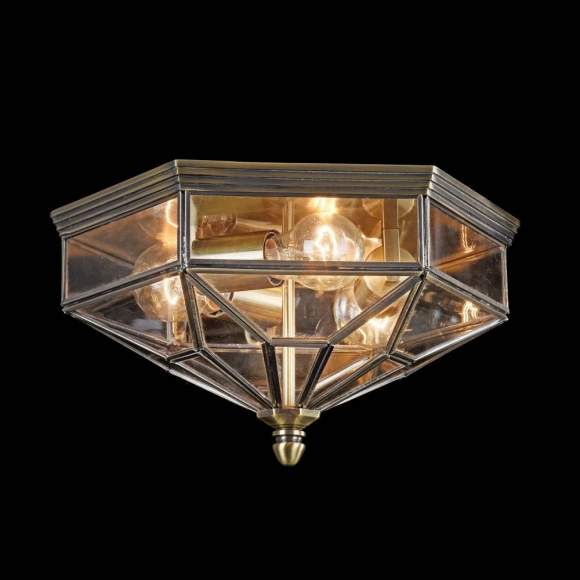 Настенно-потолочный светильник Maytoni Zeil H356-CL-03-BZ