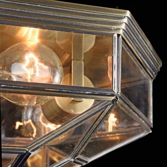 Настенно-потолочный светильник Maytoni Zeil H356-CL-03-BZ